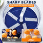 🎄✨50% RABATT! 🍇🧄 Transparenter elektrischer Obst- und Gemüseschäler – Schnell, einfach und effizient. Perfekt für die täglichen Küchenarbeiten!
