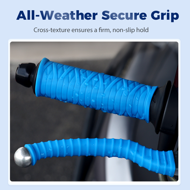 🚴 Schluss mit rutschigen Griffen! – Universelle Silikon-Griffe für Lenker & Bremshebel – mehr Grip, mehr Komfort & weniger Vibrationen – ideal für Fahrrad, E-Bike & Co. ✨