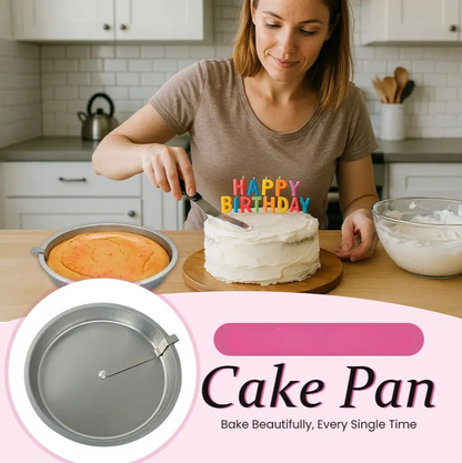 🍰 Nie wieder kleben! – Antihaft-Edelstahl-Backform für perfekte Kuchen🔥