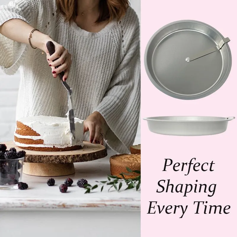 🍰 Nie wieder kleben! – Antihaft-Edelstahl-Backform für perfekte Kuchen🔥