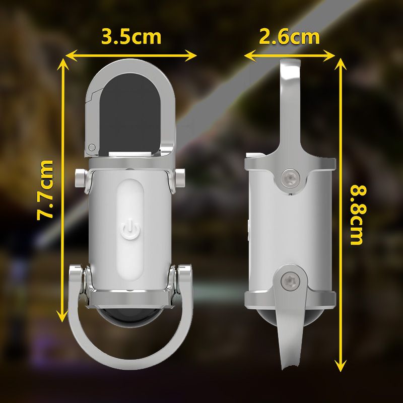 🔦 50% RABATT! 🏕️ Mini-Schlüsselanhänger-Lampe – 1200LM, wasserdicht & superhell – Immer griffbereit für Camping, Auto & Notfälle ✨
