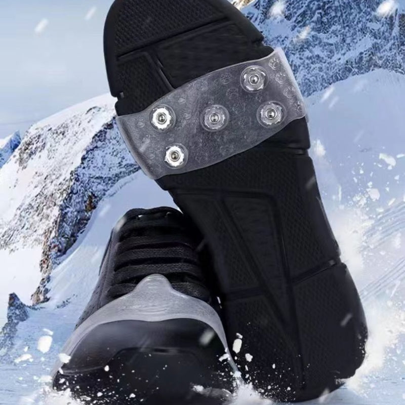 Universal 5-Tooth Ice Cleats for Shoes & Boots