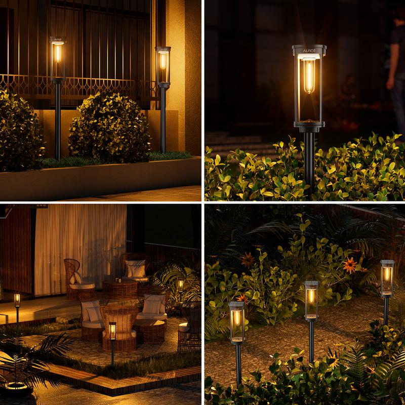 🌞🏡 50% RABATT! Solar-Gartenleuchte mit Filament-Optik – Wasserdicht & ideal für Wege und Rasen ✨