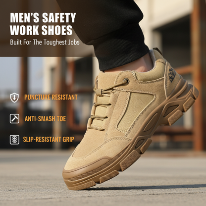 🎄Christmas promotion Men's Puncture-Proof Safety Work Shoes