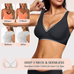 💕  – der ultra-bequeme, drahtlose Damen-BH: nahtlos, Tief-V & Push-Up