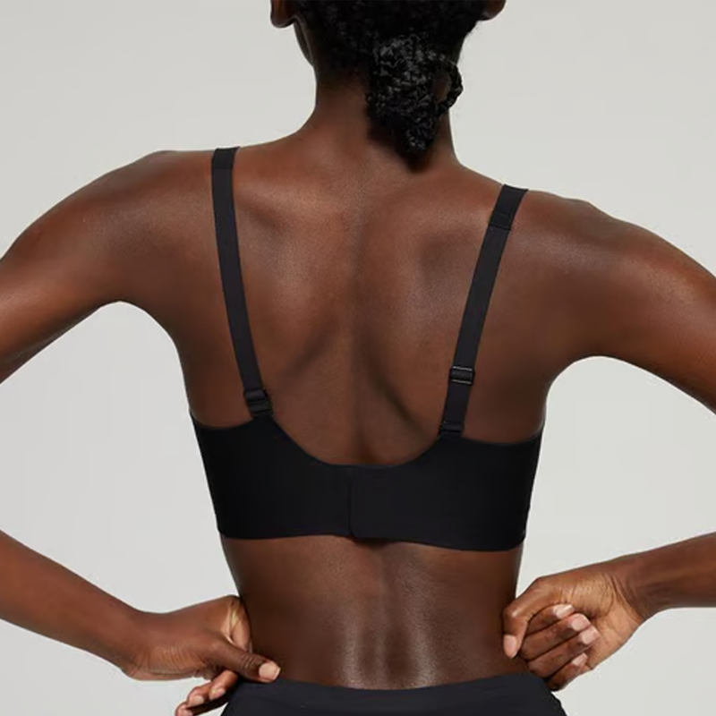 💕  – der ultra-bequeme, drahtlose Damen-BH: nahtlos, Tief-V & Push-Up