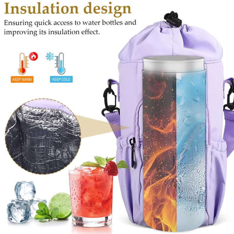 🔥 Heute -50 %! 💧Wasserflaschentasche mit Handyfach – Perfekt für Outdoor-Aktivitäten und den Alltag