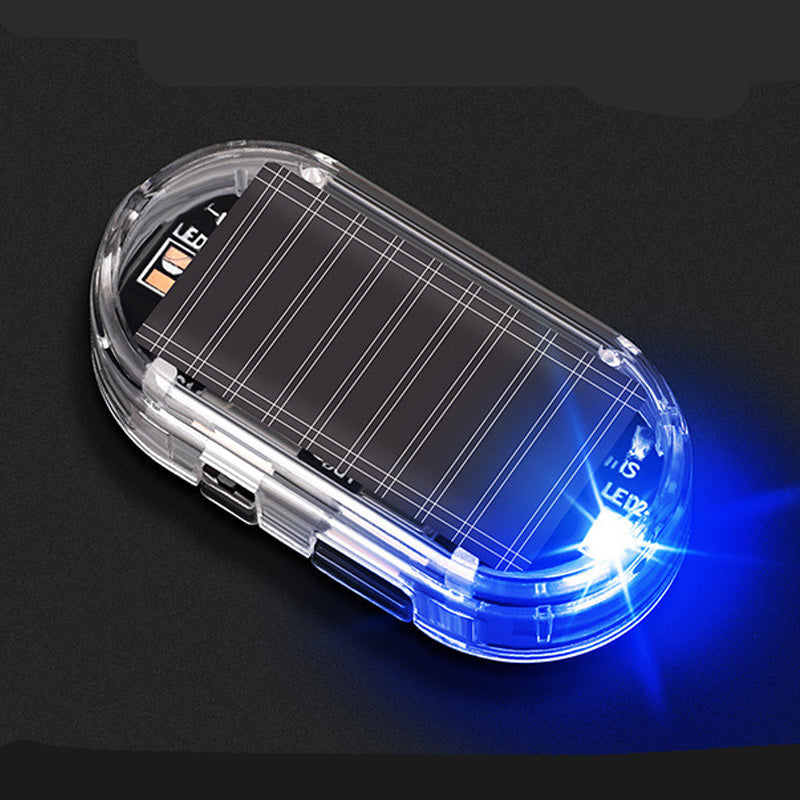 ⏰ Nur für kurze Zeit! 🔒Diebstahlschutz ohne Verkabelung – solarbetriebene Auto-Warnleuchte – blinkt automatisch & schreckt Langfinger ab – einfach anbringen, fertig! 🚗🔒