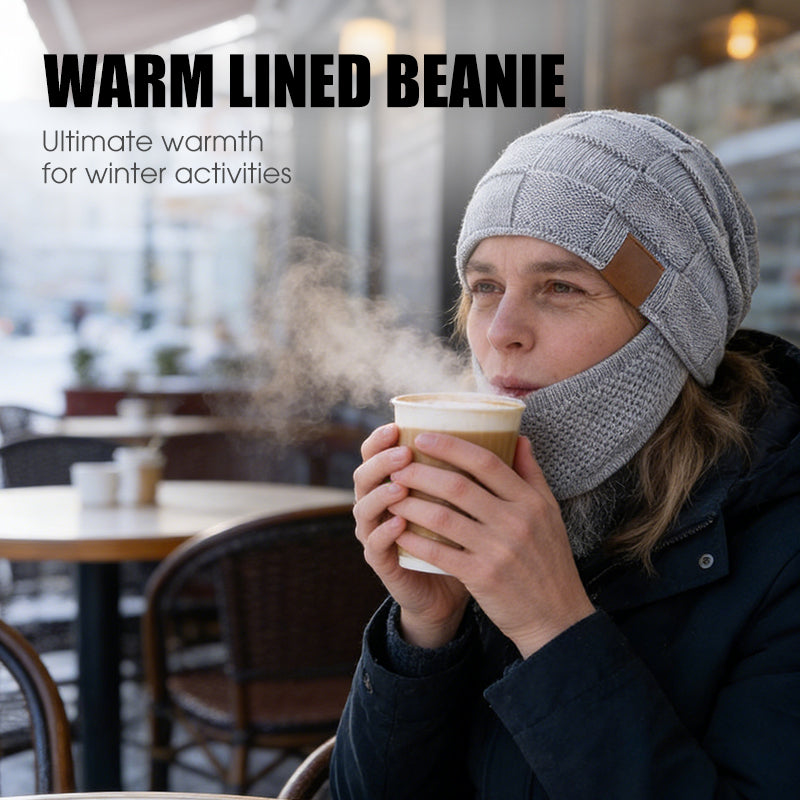 Winter-Wärmemütze mit Gesichtsschutz