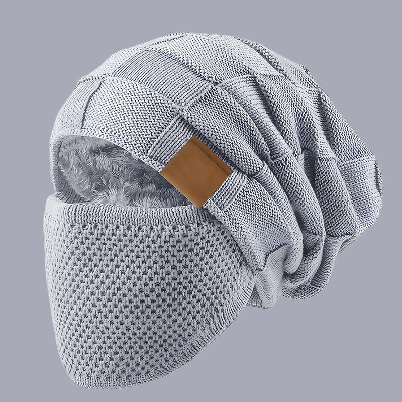 Winter-Wärmemütze mit Gesichtsschutz