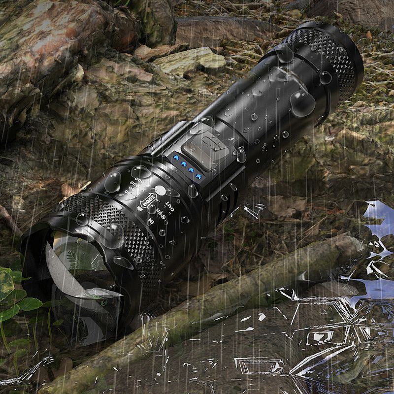 ⚡ Superhelle Zoom-Taschenlampe – superstark, fokussierbar & robust 🔦