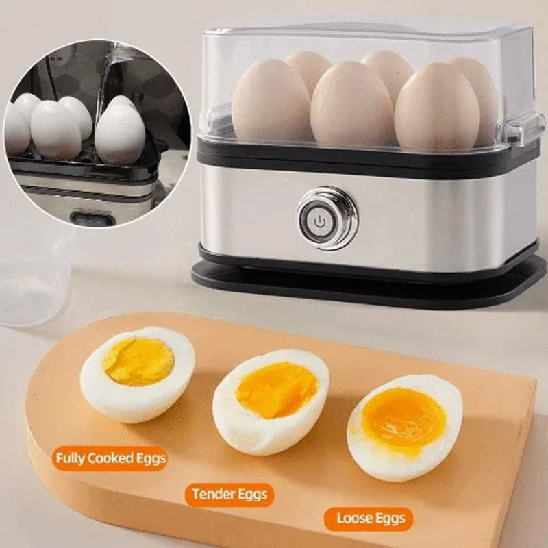 🍳Black Friday: 50 % RABATT💨 Multifunktionaler Eierkocher mit transparentem Deckel – zum Kochen, Pochieren oder für Omeletts✨