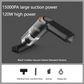 ⏳Zeitlich begrenztes Sonderangebot⏰ Kabelloser Handstaubsauger – 10000 Pa, 120 W, 400 g. 4000-mAh-Akku, 30 Min. Laufzeit. Waschbarer HEPA-Filter. Inkl. Bürste & Breitmauldüse. Weiß/Schwarz/Dunkelgrün ⚡