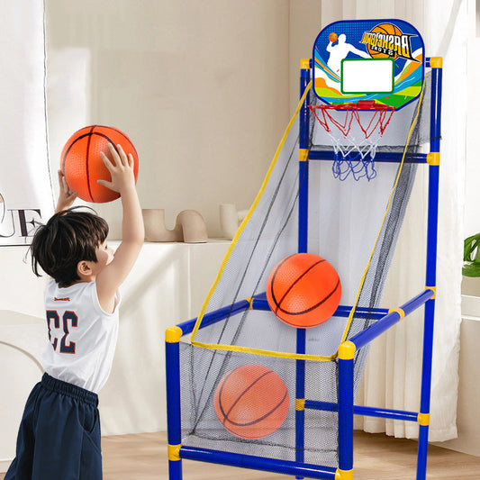 ⏰50% RABATT JETZT!⛹️Schnelle Lieferung 🚚💨Indoor-Basketball-Arcade-Spiel für Kinder mit 4 Bällen🏀
