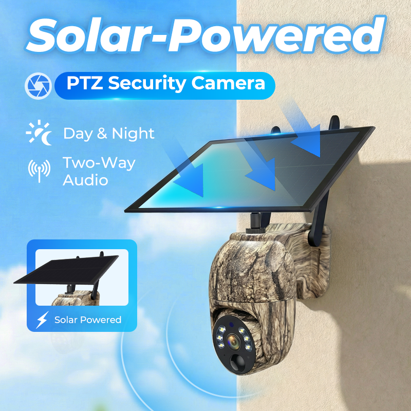 📹 50% RABATT FÜR KURZE ZEIT! ☀️ SOLAR-PTZ-KAMERA – 360° Panorama, 4 MP, IP66 Wetterfest & Bewegungsalarm ✨