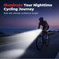 💡 2000 Lumen Dual-Beam-Fahrradscheinwerfer – heller, USB-aufladbarer Frontscheinwerfer mit wasserdichtem Gehäuse und einstellbarem Lichtstrahl. Perfekt für Nachtfahrten und anspruchsvolle Mountainbike-Touren.