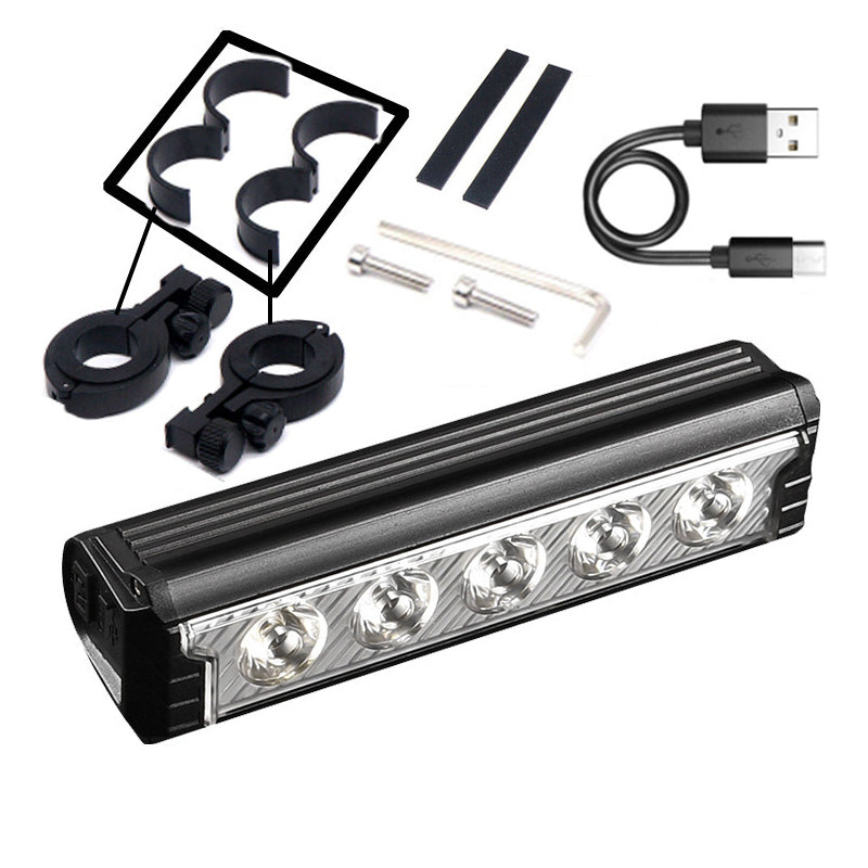 💡 2000 Lumen Dual-Beam-Fahrradscheinwerfer – heller, USB-aufladbarer Frontscheinwerfer mit wasserdichtem Gehäuse und einstellbarem Lichtstrahl. Perfekt für Nachtfahrten und anspruchsvolle Mountainbike-Touren.