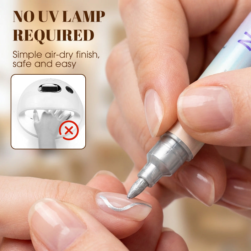 💅🥳 HEISSER SALE 2026 – 50% RABATT! Nagelkunst-Stift-Set mit zwei Spitzen – 50.000+ verkauft! ✨