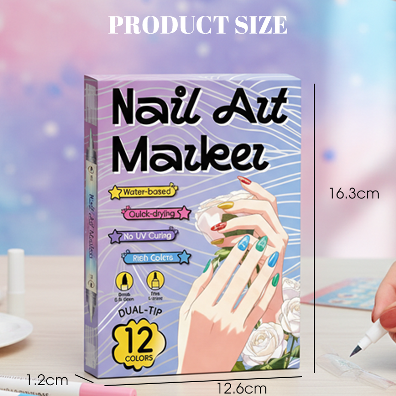 💅🥳 HEISSER SALE 2026 – 50% RABATT! Nagelkunst-Stift-Set mit zwei Spitzen – 50.000+ verkauft! ✨