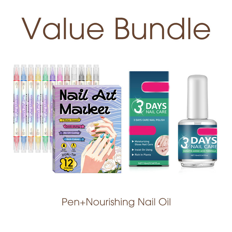 💅🥳 HEISSER SALE 2026 – 50% RABATT! Nagelkunst-Stift-Set mit zwei Spitzen – 50.000+ verkauft! ✨