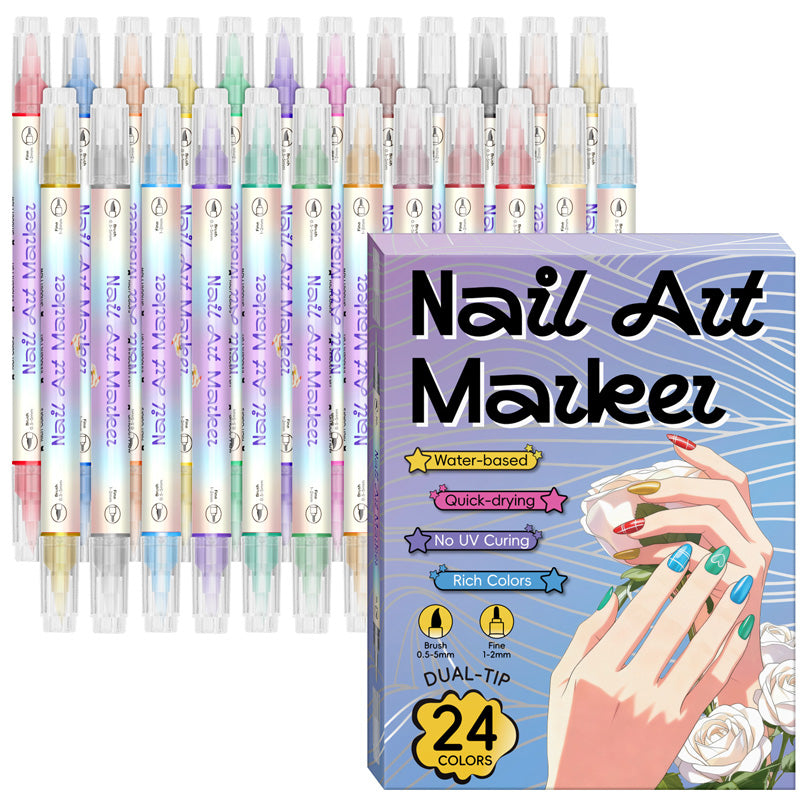 💅🥳 HEISSER SALE 2026 – 50% RABATT! Nagelkunst-Stift-Set mit zwei Spitzen – 50.000+ verkauft! ✨