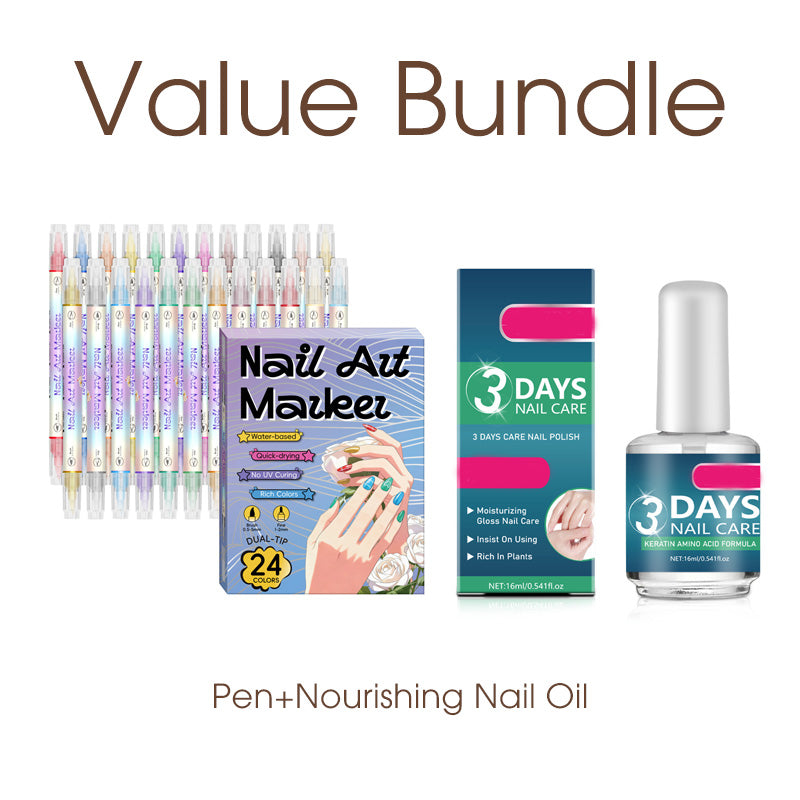 💅🥳 HEISSER SALE 2026 – 50% RABATT! Nagelkunst-Stift-Set mit zwei Spitzen – 50.000+ verkauft! ✨
