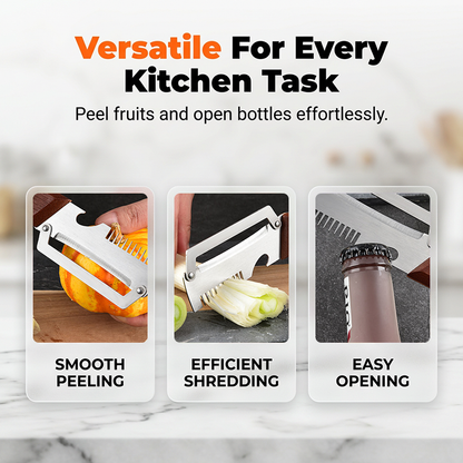 ✨3-in-1 Scallion Shredder & Peeler – Fast, Efficient & Must-Have Kitchen Tool