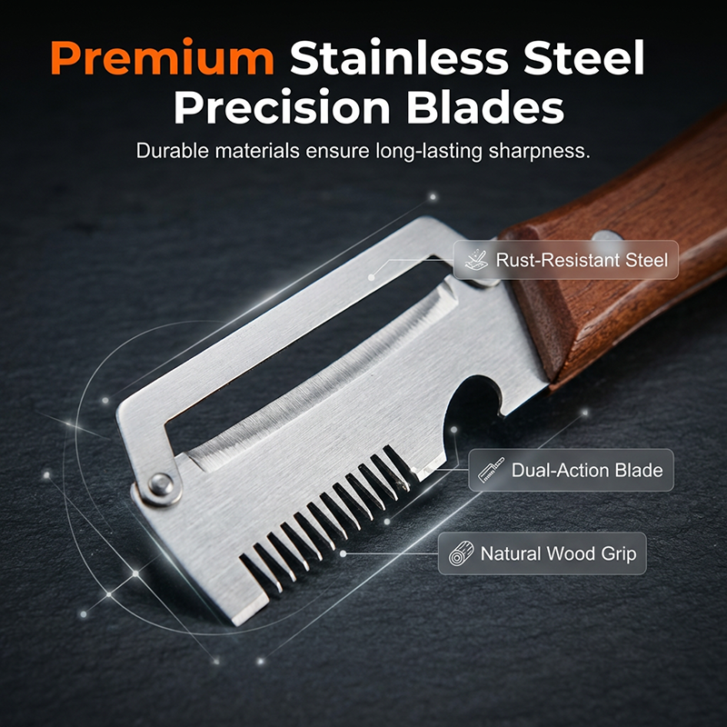 ✨3-in-1 Scallion Shredder & Peeler – Fast, Efficient & Must-Have Kitchen Tool