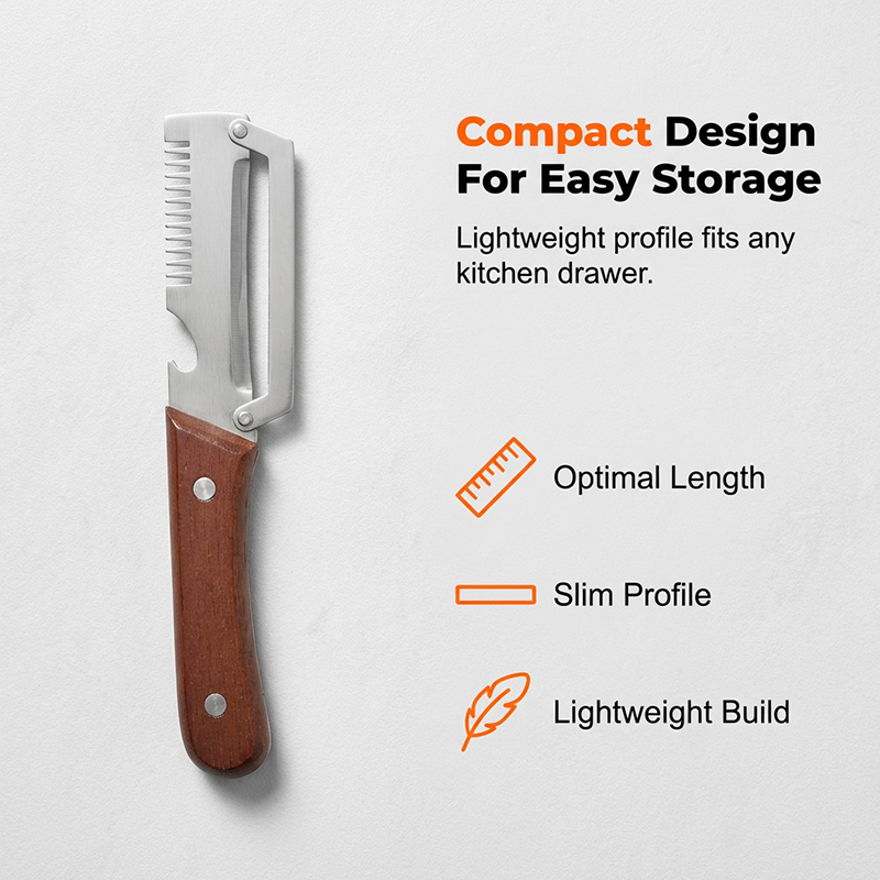 ✨3-in-1 Scallion Shredder & Peeler – Fast, Efficient & Must-Have Kitchen Tool