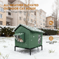 🐱 50% RABATT!🏠 Wasserdichtes Outdoor-Katzenhaus – erhöht, zerlegbar & klappbar – ideal für verwilderte Katzen, Garten & Balkon – wetterfest & flexibel🐾💤