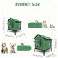 🐱 50% RABATT!🏠 Wasserdichtes Outdoor-Katzenhaus – erhöht, zerlegbar & klappbar – ideal für verwilderte Katzen, Garten & Balkon – wetterfest & flexibel🐾💤