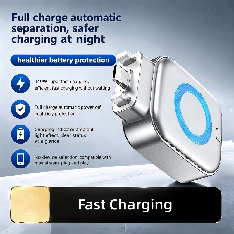 😫 Bekymret for batterihelsen når du lader over natten? 🔋 Denne adapteren kobler automatisk fra når batteriet er fullt – trygg og smart! ⚡
