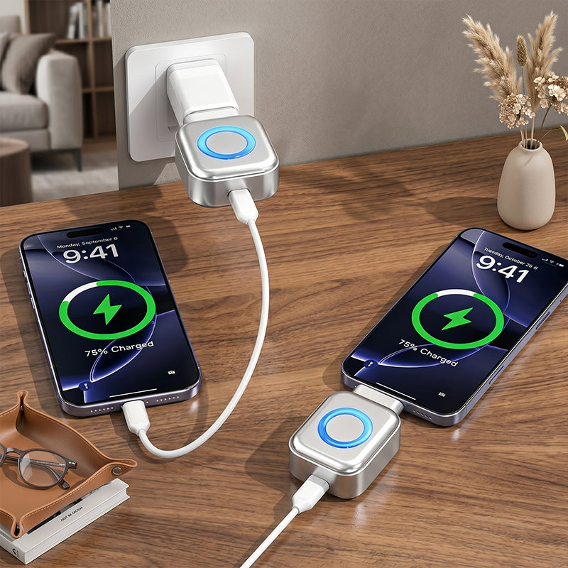😫 Bekymret for batterihelsen når du lader over natten? 🔋 Denne adapteren kobler automatisk fra når batteriet er fullt – trygg og smart! ⚡