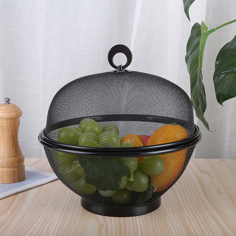 🧺 LIMITIERTE AKTION: 50% RABATT! 🍇 Obstkorb mit Deckel – atmungsaktives Netz, Abtropffunktion ✨