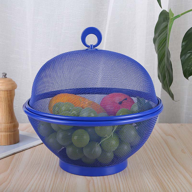 🧺 LIMITIERTE AKTION: 50% RABATT! 🍇 Obstkorb mit Deckel – atmungsaktives Netz, Abtropffunktion ✨