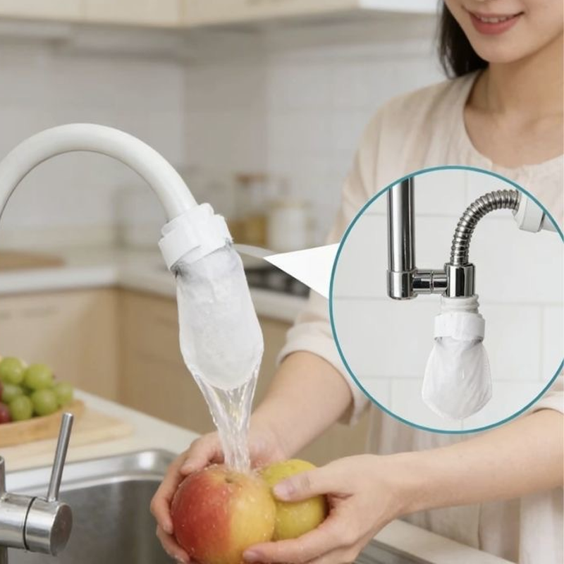 ⚡Über 50.000 verkauft! Fast ausverkauft – 💥⏰ Spritzschutzfilter für Küchenarmaturen zur Entfernung von Ablagerungen und Rost
