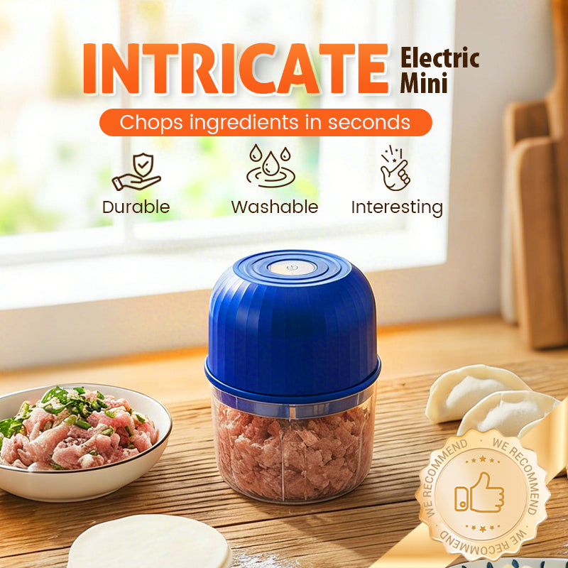 🔥 Heute -50 %! 🥕 Kabelloser Mini-Zerkleinerer für Küche & Haushalt