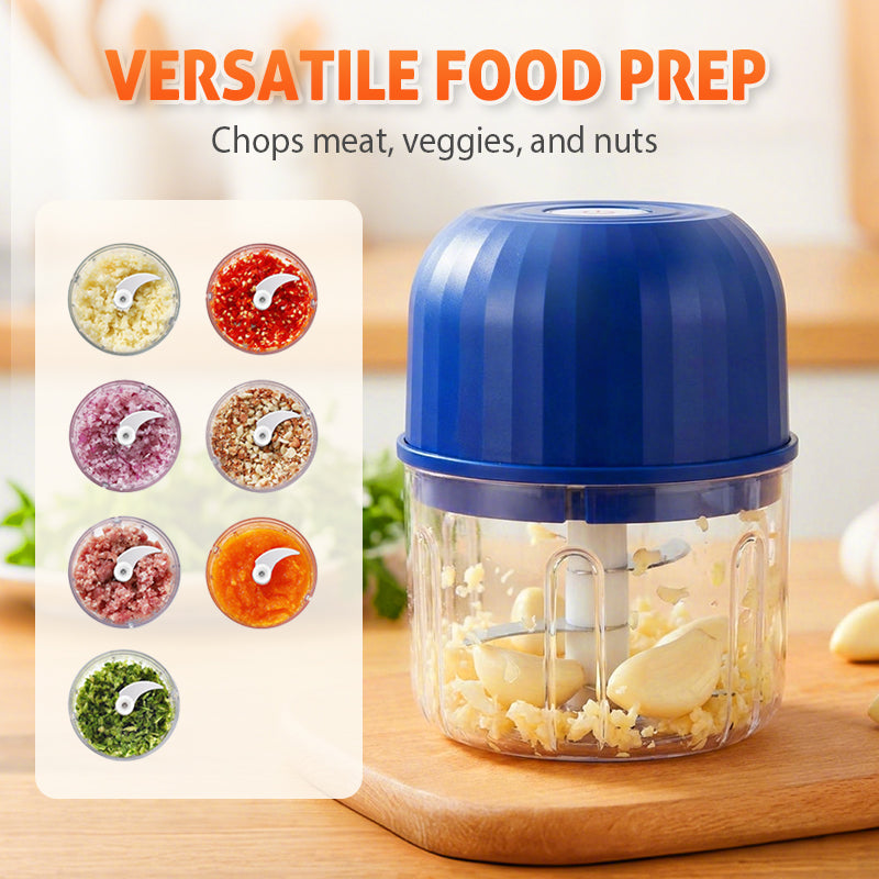 🔥 Heute -50 %! 🥕 Kabelloser Mini-Zerkleinerer für Küche & Haushalt
