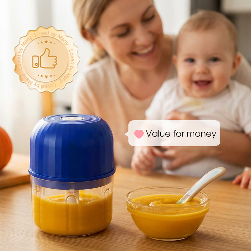 🔥 Heute -50 %! 🥕 Kabelloser Mini-Zerkleinerer für Küche & Haushalt