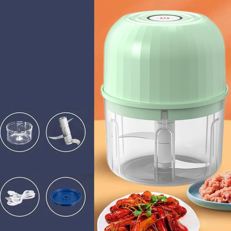 🔥 Heute -50 %! 🥕 Kabelloser Mini-Zerkleinerer für Küche & Haushalt