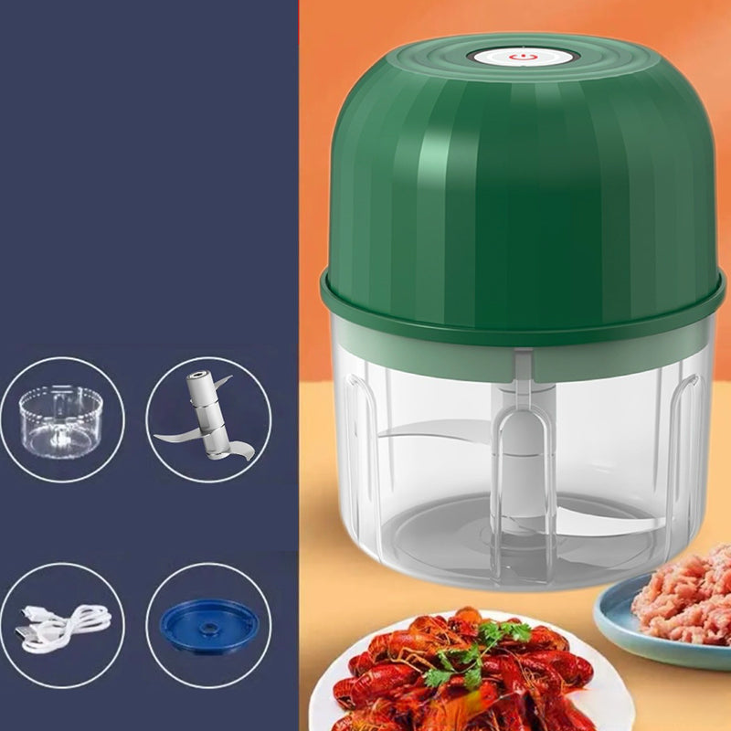 🔥 Heute -50 %! 🥕 Kabelloser Mini-Zerkleinerer für Küche & Haushalt