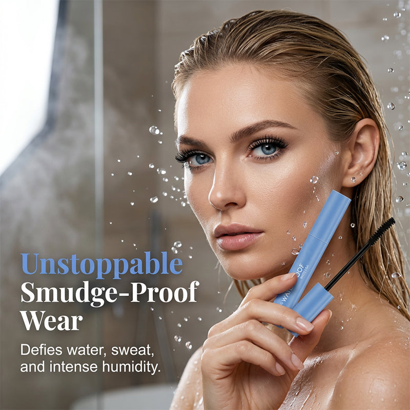 ❄️Sommerfrisch 50% Rabatt!🖤Wasserfeste Wimperntusche – Klumpfreie Mascara für Länge, Volumen & den ganzen Tag Lift