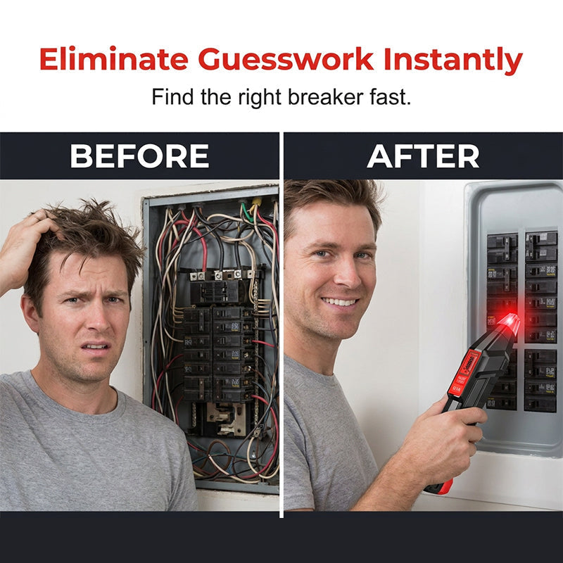 ⏳Zeitlich begrenztes Sonderangebot⏰Digital Circuit Breaker Finder and Outlet Tester Kit – Sicherungen finden, Steckdosen testen – in Sekunden 🔌🛡️