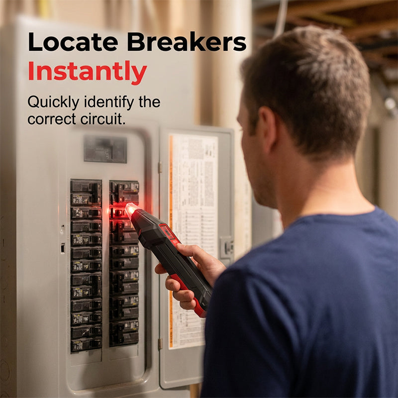 ⏳Zeitlich begrenztes Sonderangebot⏰Digital Circuit Breaker Finder and Outlet Tester Kit – Sicherungen finden, Steckdosen testen – in Sekunden 🔌🛡️