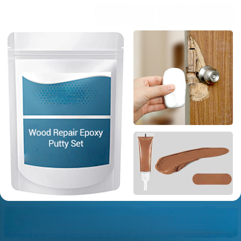🛠️ KAUF 2 ERHALTE 1 GRATIS! ✨ Holzreparatur-Epoxidspachtel-Set – Hochfest & formbar – Schleifbar, ideal für Möbel, Böden oder Bastelprojekte – färbbar und wasserfest 🌲