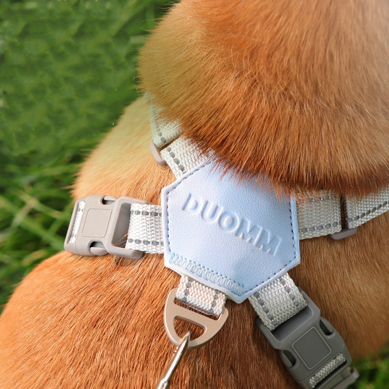 X-Rahmen Anti-Zug Hundegeschirr-Set mit Leine