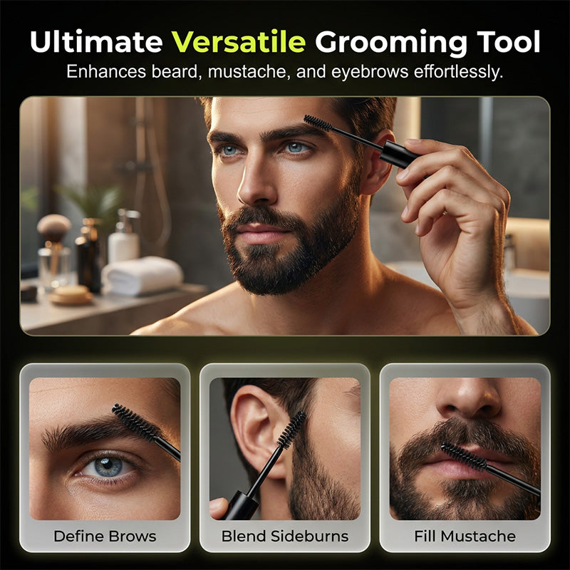🖍️ Sofort-Bartfarbstift – Grauabdeckung für einen volleren & kräftigeren Look – tragbarer Touch-Up-Stift für schnelle Auffrischung zwischendurch ✨