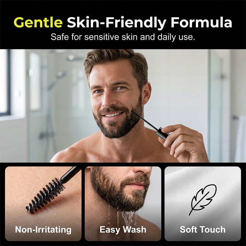 🖍️ Sofort-Bartfarbstift – Grauabdeckung für einen volleren & kräftigeren Look – tragbarer Touch-Up-Stift für schnelle Auffrischung zwischendurch ✨