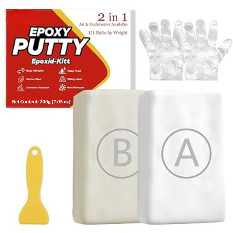 📢📢50 % RABATT !! ⏰AB Epoxy Putty – Reparaturknetmasse für Steinmodelle