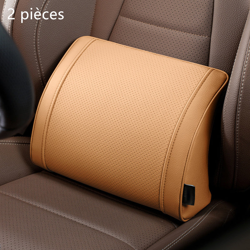 💺 Cool Mesh, Firm Support – Ergonomic Car Seat Cushion Set. Corrects Posture, Relieves Sciatica. Free UK Delivery